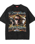 Dj March Acid Wash T-shirt