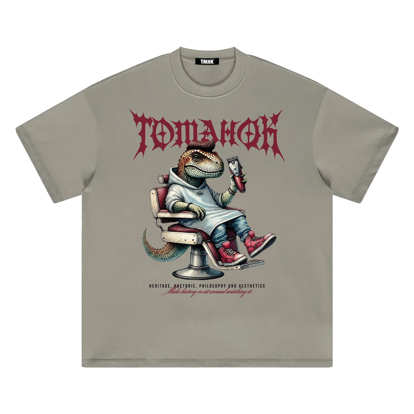 Barbersaurus Kids T-Shirt